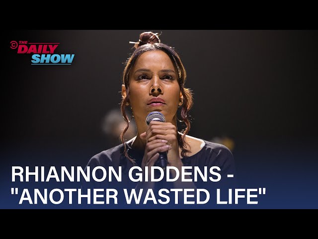 Rhiannon Giddens Performs "Another Wasted Life" | The Daily Show