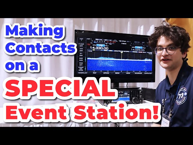 Making Contacts on a Hamcation SPECIAL Event Station!