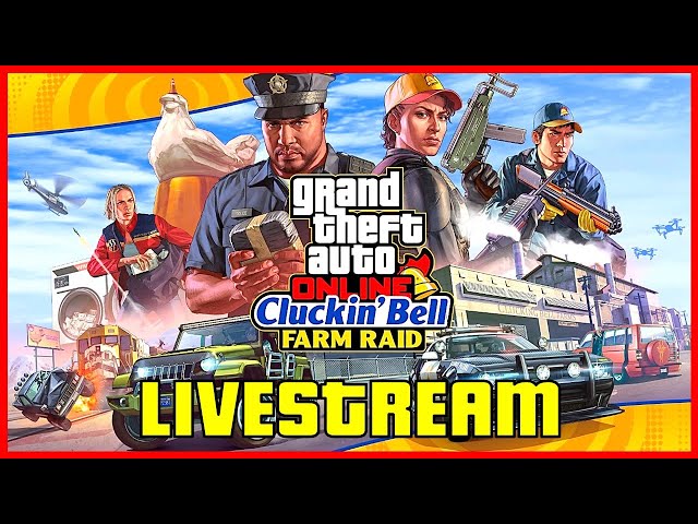 GTA 5 Online | SOLO Cluckin Bell Stuff and Salvaged Vehicle Robberies | OddManGaming Livestream