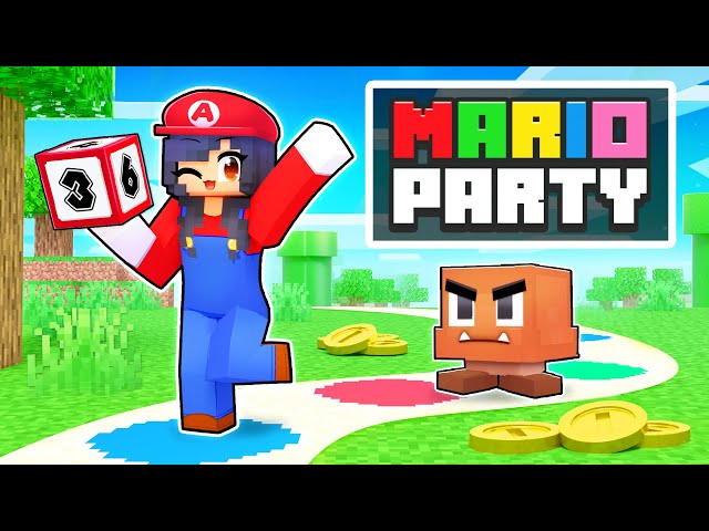 Playing Super MARIO PARTY In Minecraft!