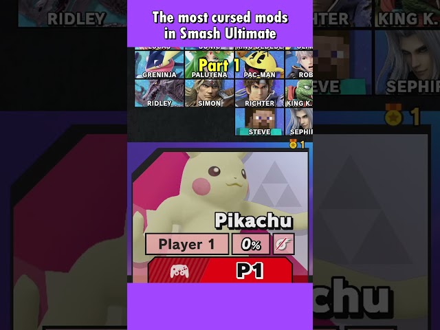 The most cursed mods in Smash Ultimate!