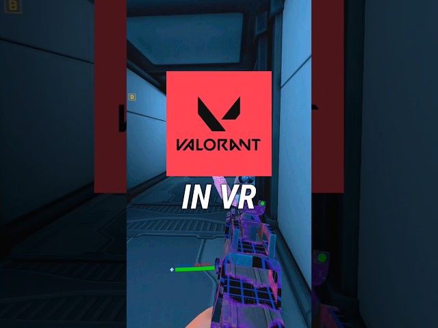 This is VALORANT in VR - X8