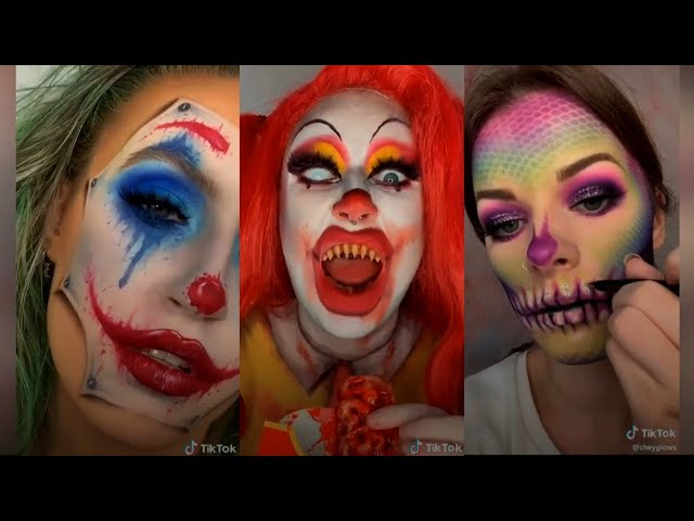 Top 10 Best Halloween Makeup Looks! (Scary DIY TikTok Halloween Makeup Lookbook 2019)