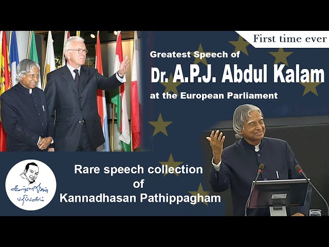 Greatest Speech of Dr. A.P.J. Abdul Kalam © European Union, 2023