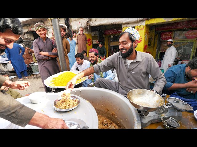 Khyber Pass STREET FOOD Market!! Afghan Breakfast Food Tour in Jamrud, Pakistan