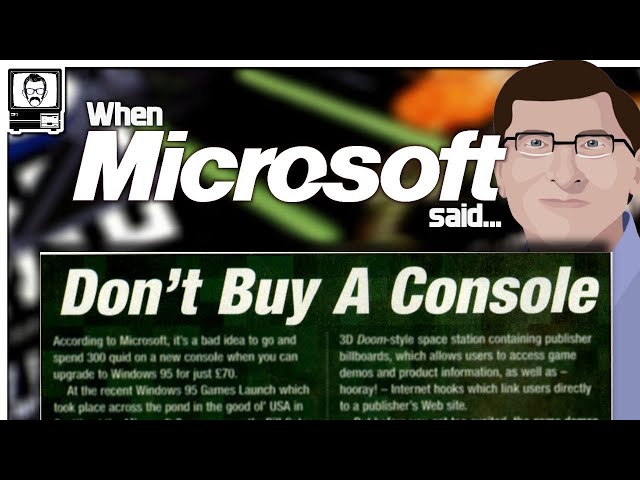 When Microsoft Said "Don't Buy a Console" | Nostalgia Nerd