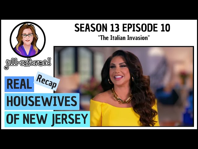 Real Housewives of New Jersey (Recap) Season 13 Episode 10 Bravo TV  (2023)