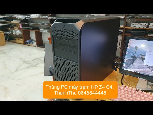 Thùng PC Workstation HP Z4G4, xeon 2135 (3.7, 12cpu), ram 32, ssd 512, hdd 500, card RTX 2070 super.