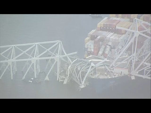 LIVE: Officials give update amid search, rescue mission after Baltimore bridge collapse