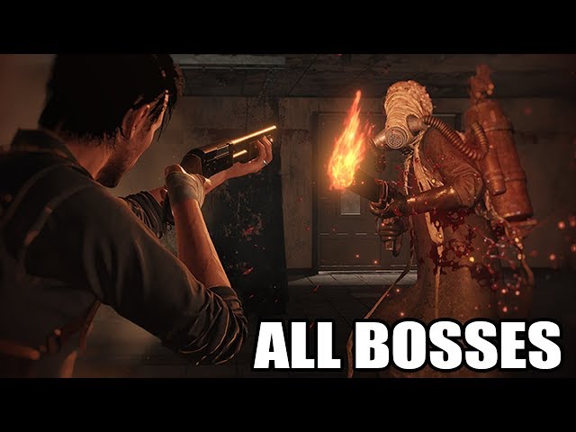 The Evil Within 2 - All Bosses (With Cutscenes) HD 1080p60 PC