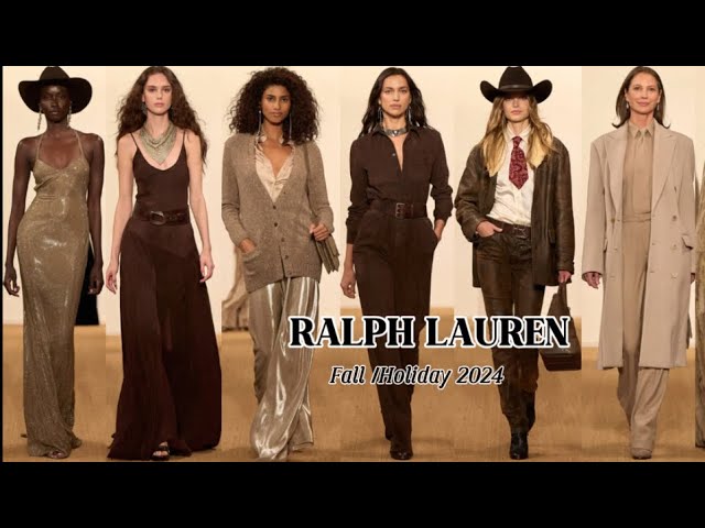 Ralph Lauren Fall/Holiday 2024 Fashion Show
