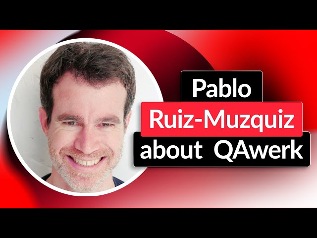 Video Testimonial for QAwerk from Pablo Ruiz-Muzquiz, CEO of Kaledois, makers of Penpot and Taiga