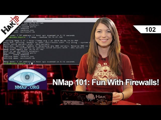 NMap 101: Fun With Firewalls! HakTip 102