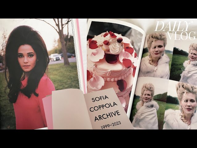 Discovering film Priscilla, Sofia Coppola Archive book, Lana Del Rey pink vinyl... | Daily vlog