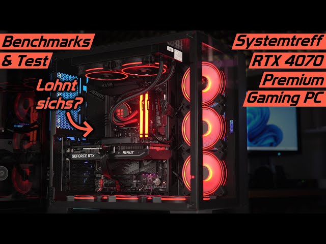 Der beste RTX 4070 Gaming PC? Oder doch zu teuer? Systemtreff i5 & RTX 4070 Komplett-PC im Test!