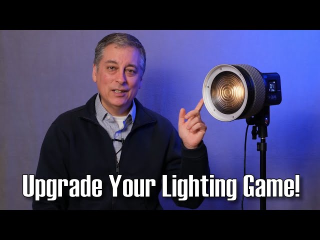Fresnel Lens for Beautiful Portrait Lighting, Product & Still Life Photography. GVM F40  ep.507