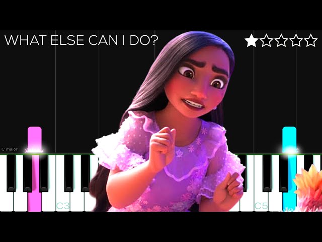 Diane Guerrero, Stephanie Beatriz - What Else Can I Do? (From "Encanto") | EASY Piano Tutorial