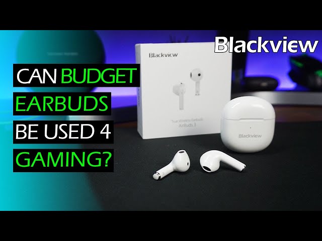 Blackview Airbuds 3 - Affordable, Wireless, & Works for Gaming!