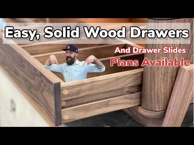 Build cabinets the easy way || How to Make Drawers