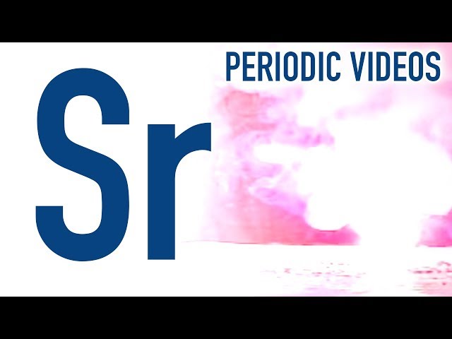 Strontium - Periodic Table of Videos