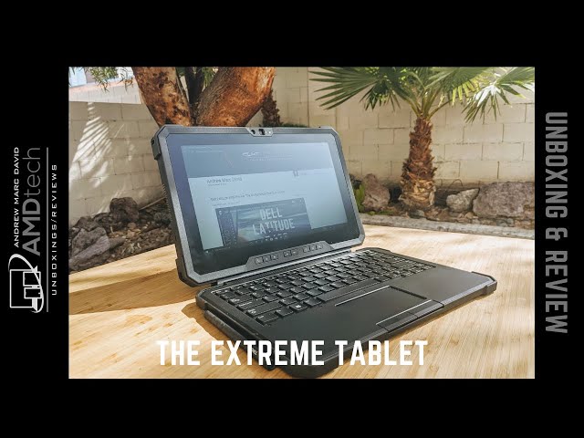 Dell Latitude 7220 Rugged Extreme Tablet Unboxing & Review