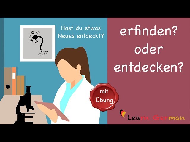 Learn German | Common Mistakes in German | entdecken oder erfinden? | B2 | B1