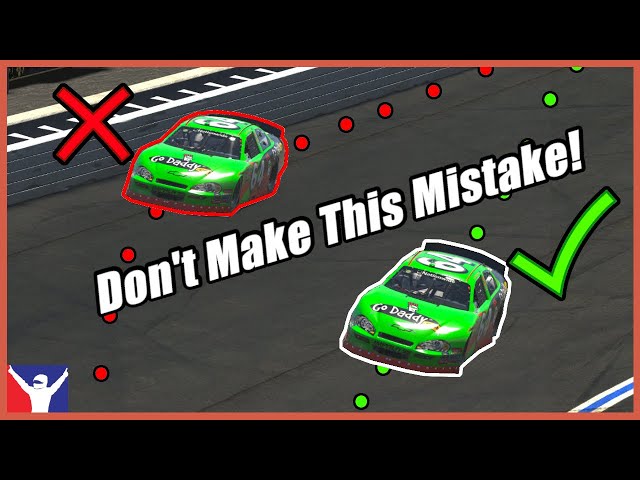 5 Most Common Mistakes People Make on iRacing Ovals
