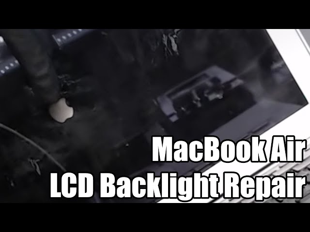 MacBook Air 13" A1466 No LCD Backlight Repair