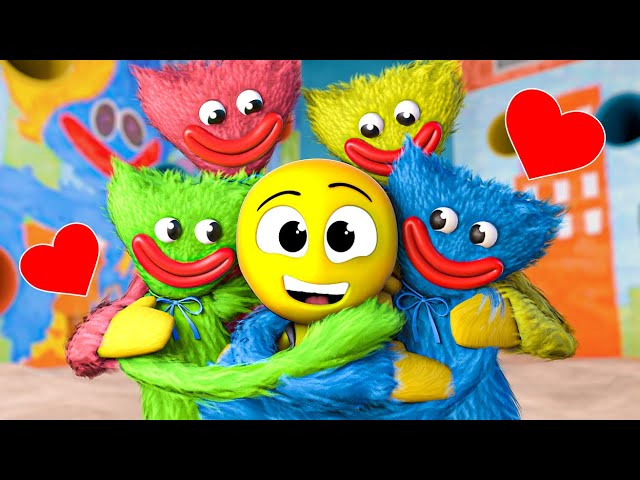 WACK A HUGGY BEST FRIENDS!? Poppy Playtime Animation