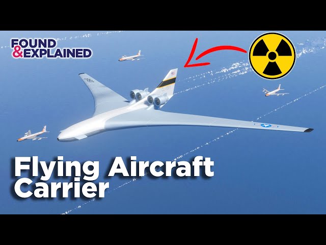 The Nuclear Powered Flying Aircraft Attack Carrier - Never Built CL-1201
