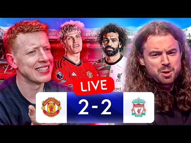 WATCHALONG | Man Utd 2 vs 2 Liverpool | Laurence McKenna, Nicole Holliday & CultureCams 🔥