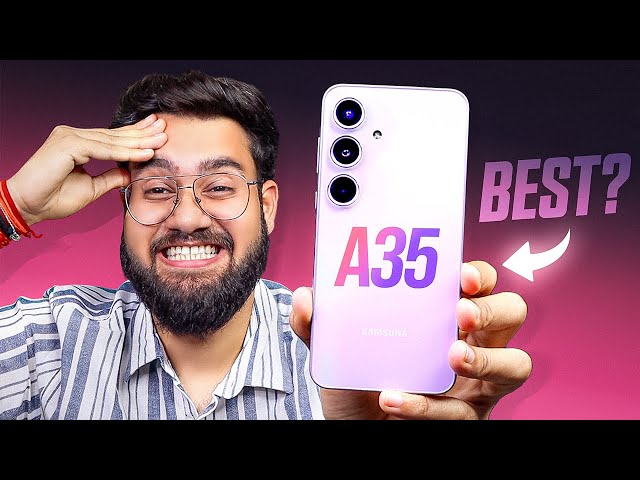 Samsung A35 5G Review - Youtuber's Favourite Smartphone 😱