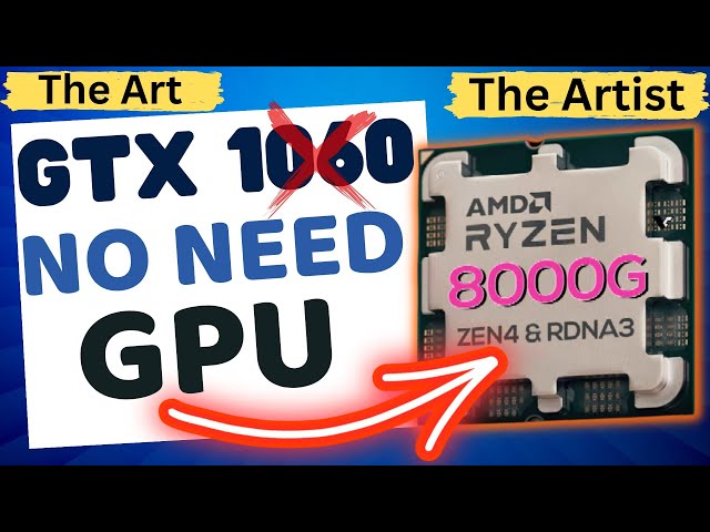 AMD RYZEN 5 8600G & RYZEN 7 8700G Desktop APU kill Budget GPU | Hindi