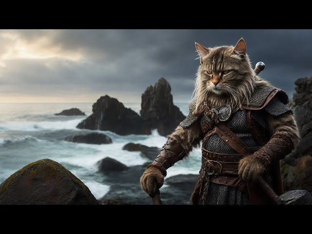 SKÅL! by Miracle Of Sound ft. Cats Vikings AI animation.