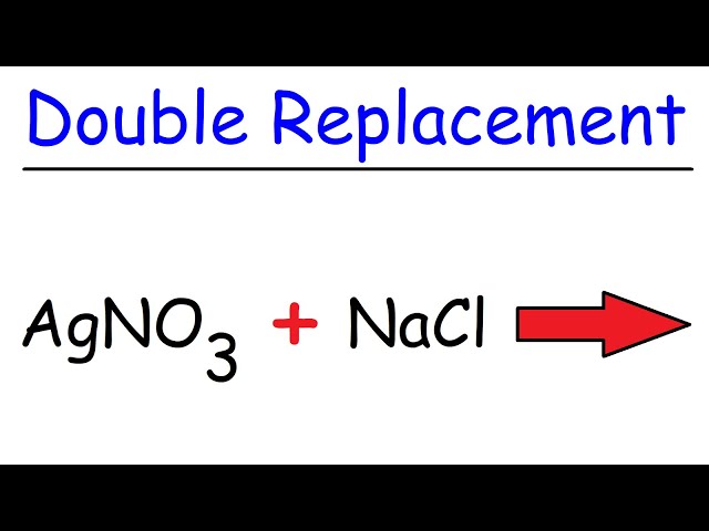 Introduction to Double Replacement Reactions