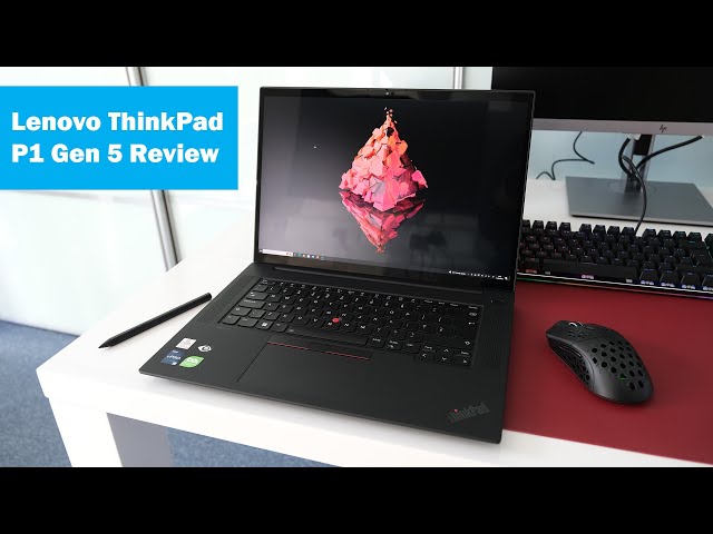 Lenovo ThinkPad P1 Gen 5 Mobile Workstation (I7-12800H, 16" 4K, RTX 3070 Ti) Review