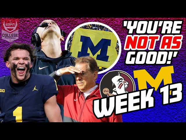 Michigan are on a MISSION, FSU are NOT a top-4 team + CFP implications! 🔥 | The Matt Barrie Show