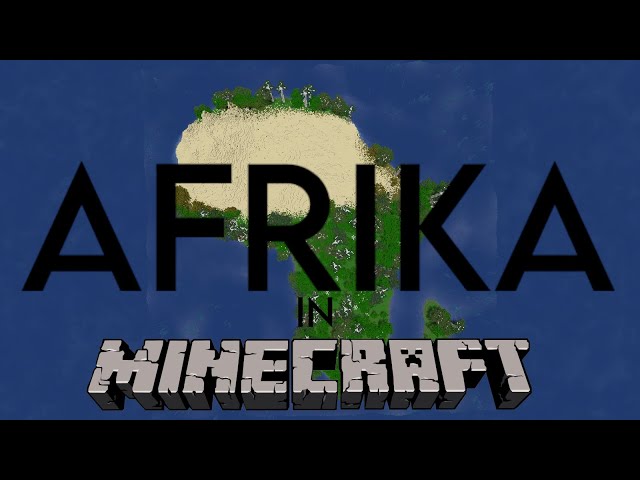 I made AFRIKA in MINECRAFT! #gaming #satisfying #viral #trending #4k #creative