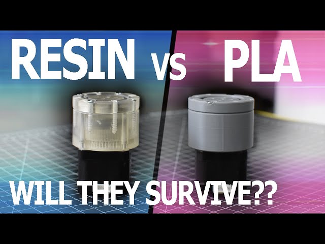 3D Printed Planetary Gearbox! Resin vs FDM Printing?