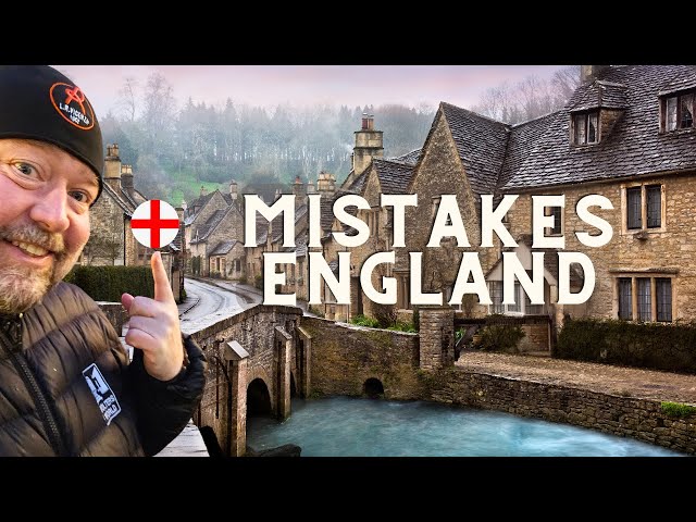 Mistakes American Tourist Make in England