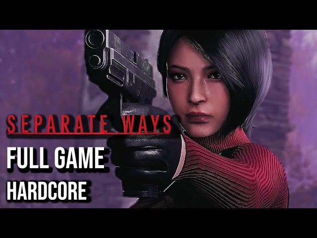 Resident Evil 4 Remake Separate Ways FULL Game Walkthrough (Hardcore/2K60fps)