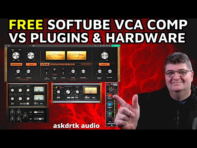 FREE Softube VCA COMP vs Waves DBX 160 / UA DBX 160 / DBX 560A Hardware