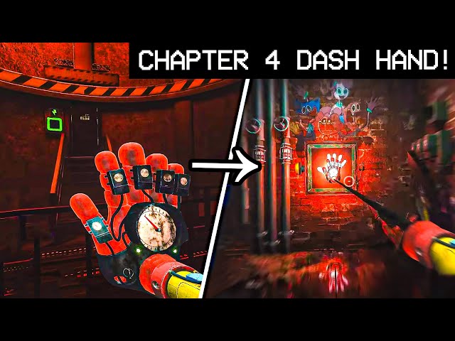What if we go to CHAPTER 4 & use DASH HAND? (Chapter 4 FANMADE) - Poppy Playtime [Concept Reaction]