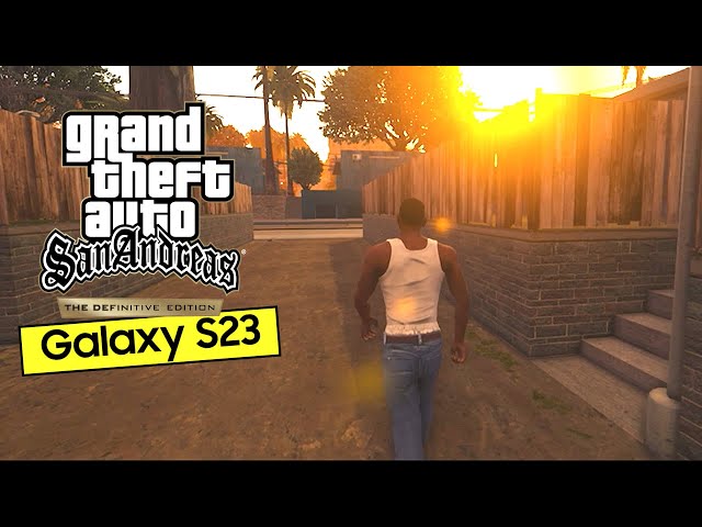 Grand Theft Auto: San Andreas The Definitive Edition Samsung Galaxy S23 Gameplay I Netflix Free Game