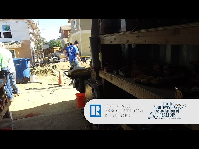 Pacific Southwest Association of Realtors and NAR with Habitat for Humanity