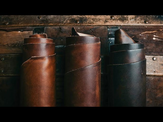Getting started in LEATHERCRAFT - Choosing Leather