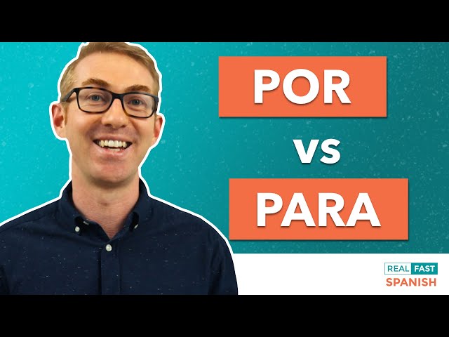 POR vs PARA - 1 Must-Know Rule!