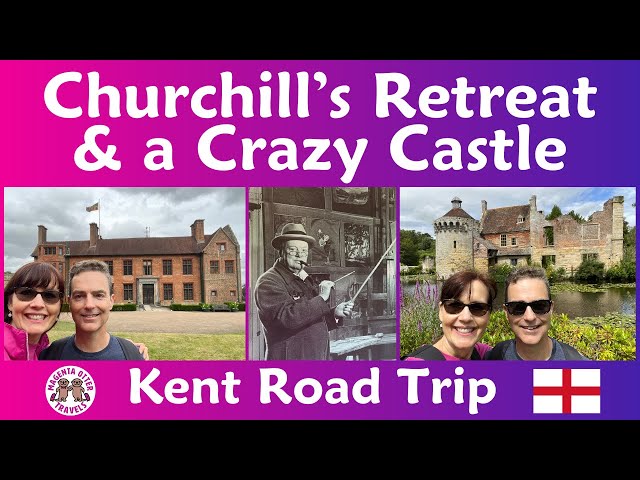 Chartwell & Scotney Castle – Kent Road Trip - Americans Driving through England