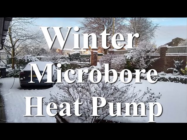 How does a Microbore Heat Pump perform in Winter?