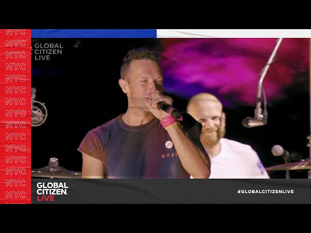 Coldplay Sings "Viva La Vida" Live From Central Park | Global Citizen Live